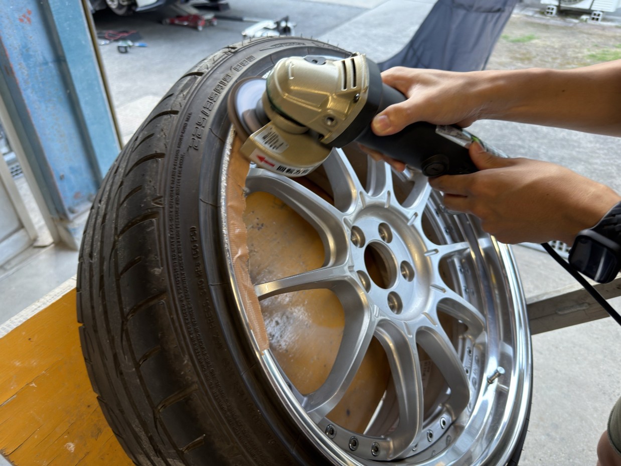 車好きの週末作業